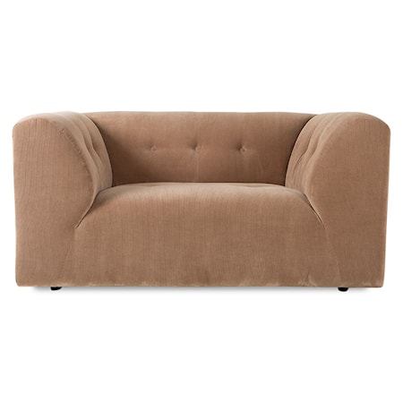 Vint couch: Element Loveseat Corduroy rib Brun