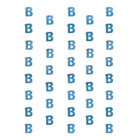 Hängande Dekoration Blå 13 - 6-pack