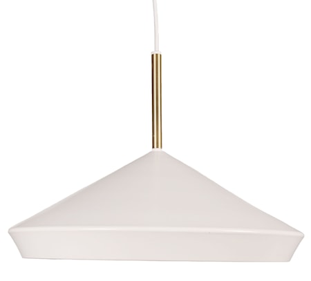 Taklampa Geometri Vit