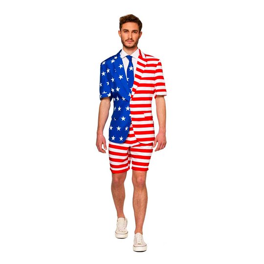 Suitmeister USA Flag Summer Kostym - Small