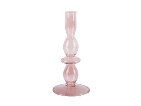 Art bubbles Ljusstake Glas Medium Faded Pink