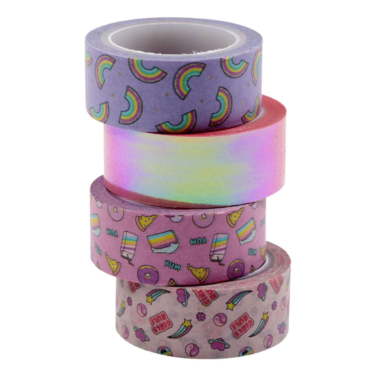 Tejp Rainbow Style - 4-pack