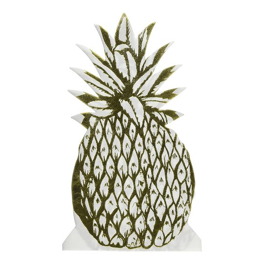 Servetter Ananas Shape - 12-pack