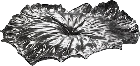 A Lotus Leaf Uppläggningsfat 45 cm Super Black