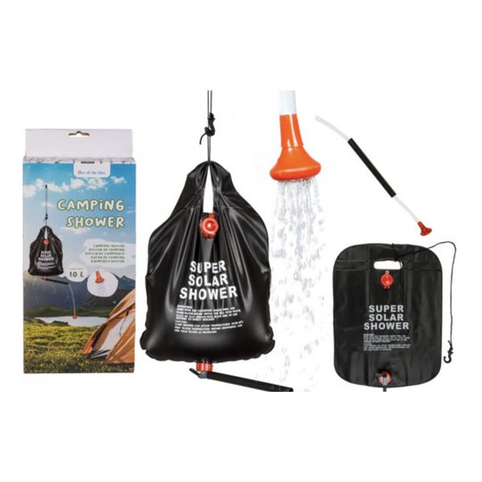 Campingdusch Svart