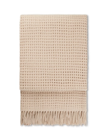 Basket Pläd Beige