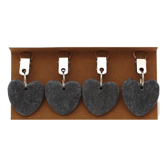 Duktyngder Hjärta Sten - 4-pack
