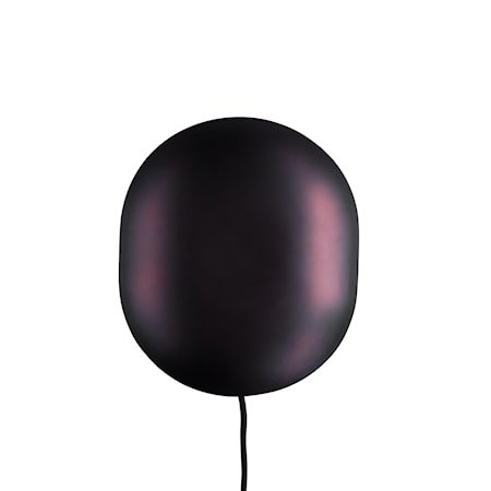 Clam Vägglampa Burned Black