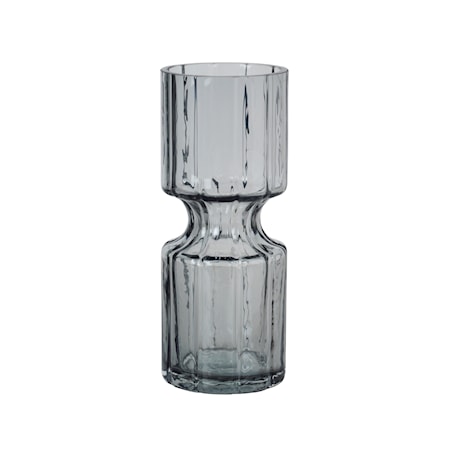 Hyacint Vas 20cm Smoked Pearl Dark Grey