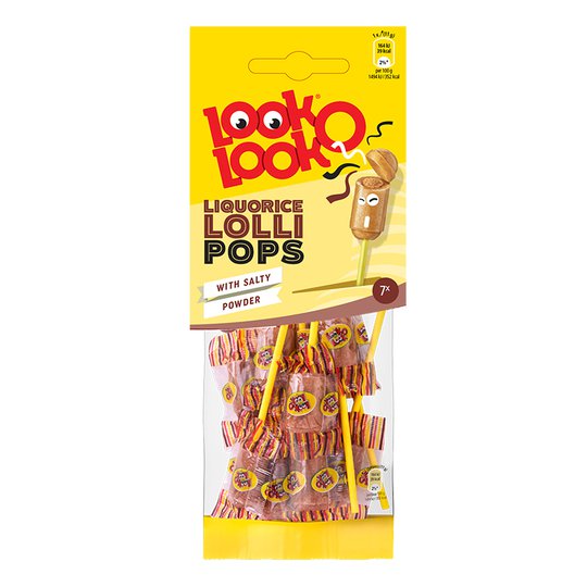 Look-O-Look Lakritsklubbor - 70 gram