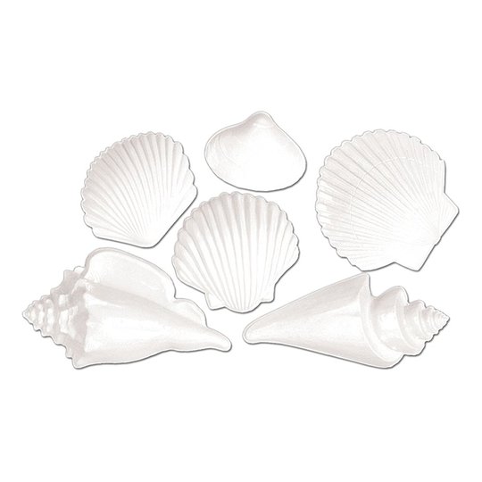 Snäckskal i Plast - 6-pack