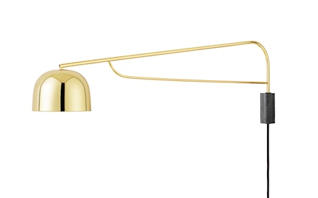 Grant Vägglampa EU 111 cm Mässing