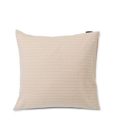 Örngott Randig 65x65 cm Beige/Mörkblå