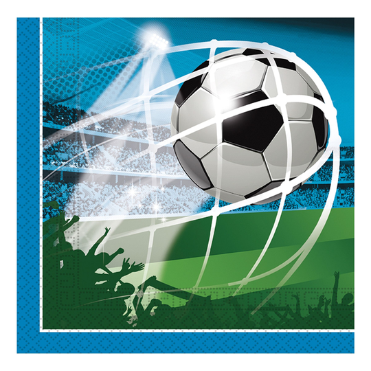 Servetter Fotboll - 20-pack