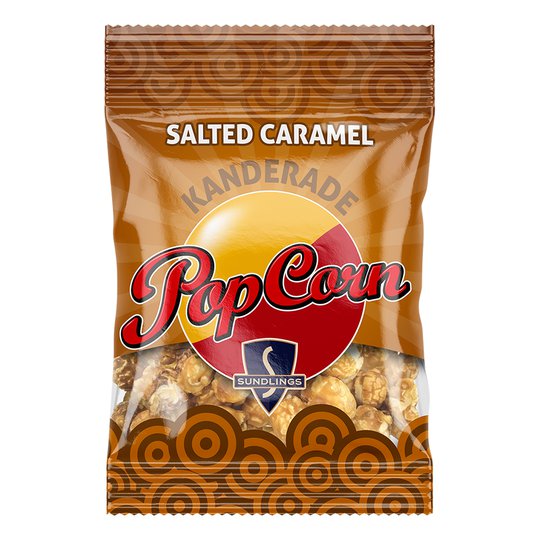 Sundlings Kanderade Popcorn Salted Caramel - 60 g