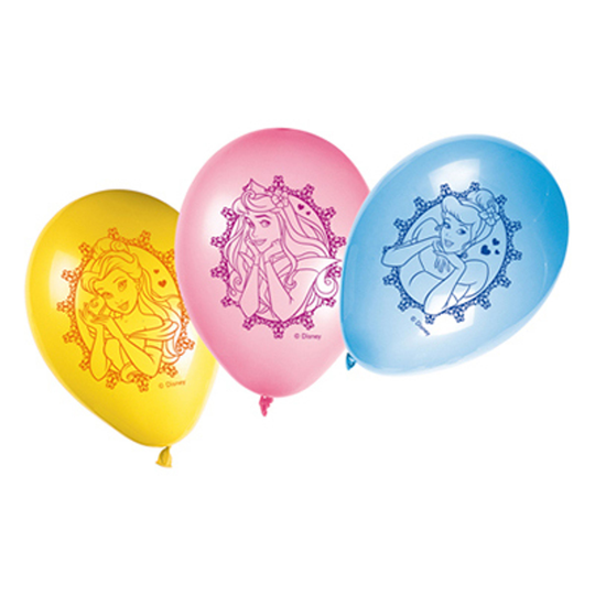 Ballonger Disney Prinsessor 2 - 8-pack