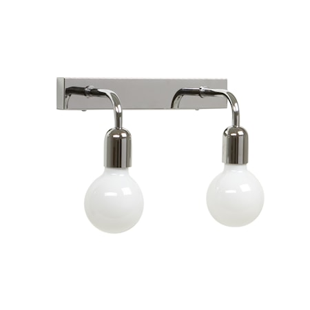 Regal Vägglampa 2 IP44 Krom