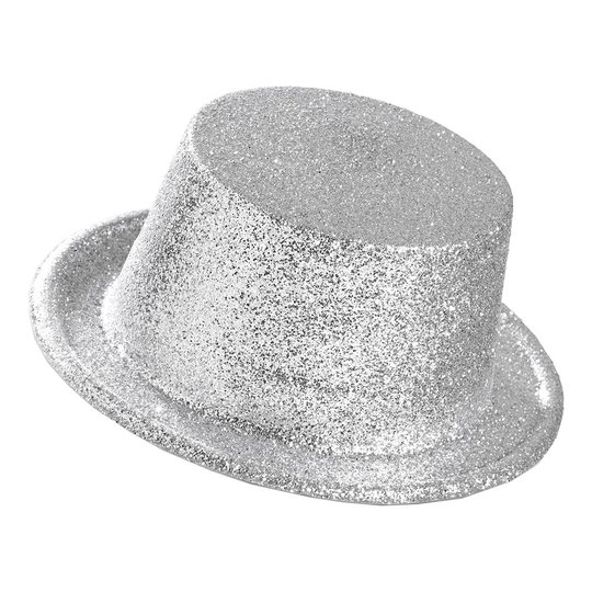 Höghatt Glitter i Silver - One size