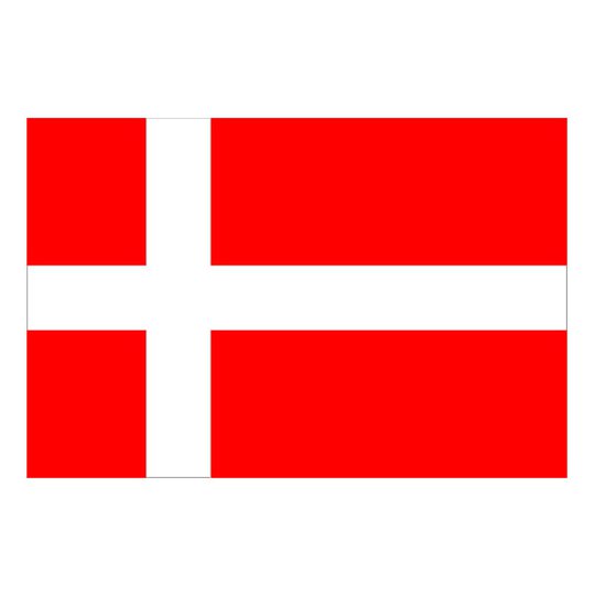 Flagga Danmark