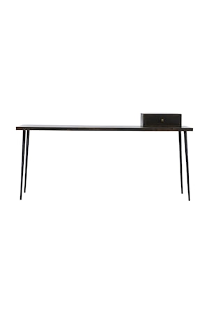 Konsollbord Club 180x45 cm Svart