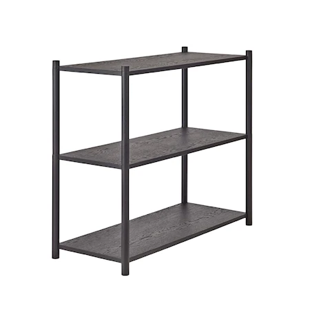 Sceene Bokhylla A 82x93x39 cm Ek Svart