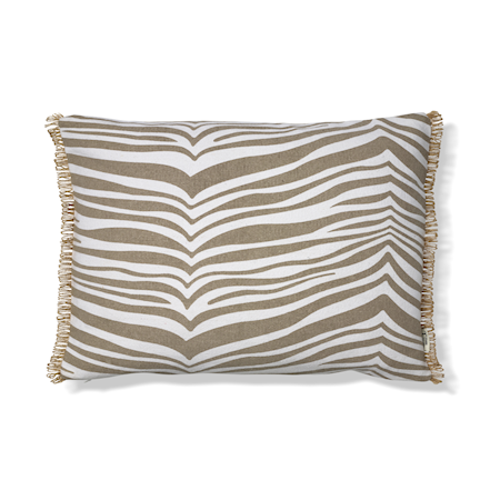 Zebra Kudde Simply Taupe 40x60 cm
