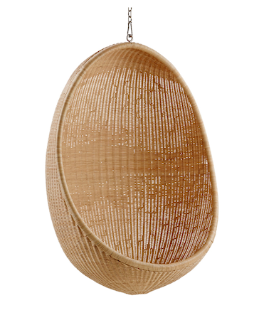 Hanging egg chair hängstol För utomhusbruk