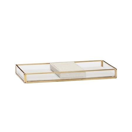 Glasbox Mässing Natur