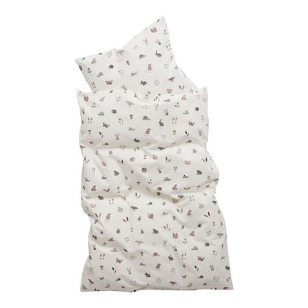 Baby Sängkläder 70x100 cm Forrest Dusty Rose