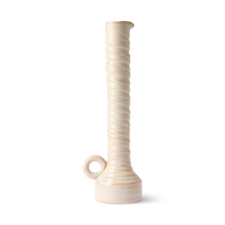 Ceramic glazed Vas Cream