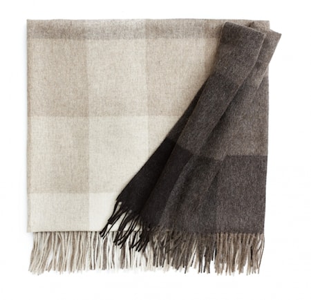 Inca stones throw pläd – Brown