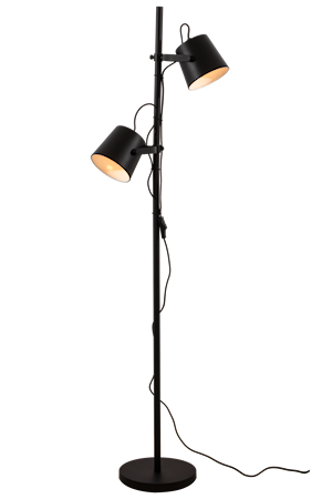 Espresso Golvlampa Svart IP20