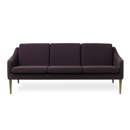 Mr. Olsen 3-sitssoffa Eggplant Smoked Ek