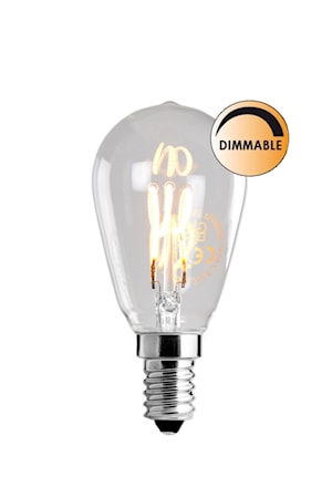 Ljuskälla LED Soft Filament Dimbar Klar Uniterm E14