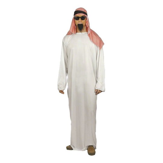 Traditionell Shejk Maskeraddräkt - Medium