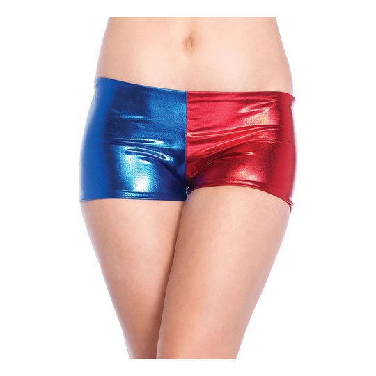 Misfit Blå/Röd Hotpants Deluxe - Small