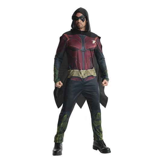 Robin Arkham Maskeraddräkt - Small