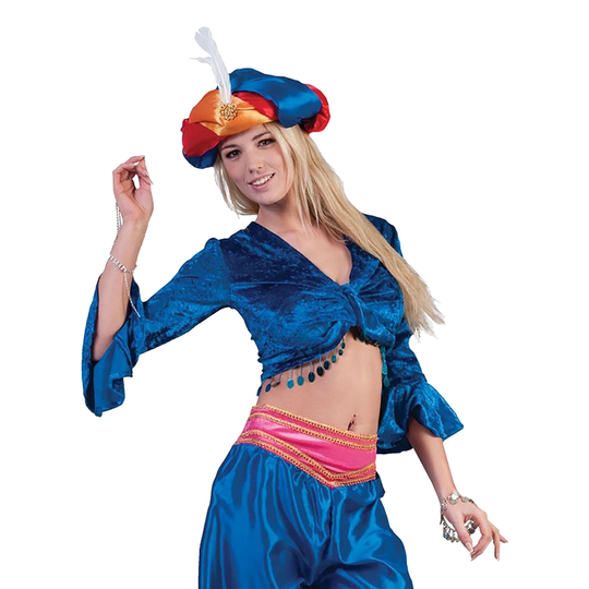 Jasmine Top Blå