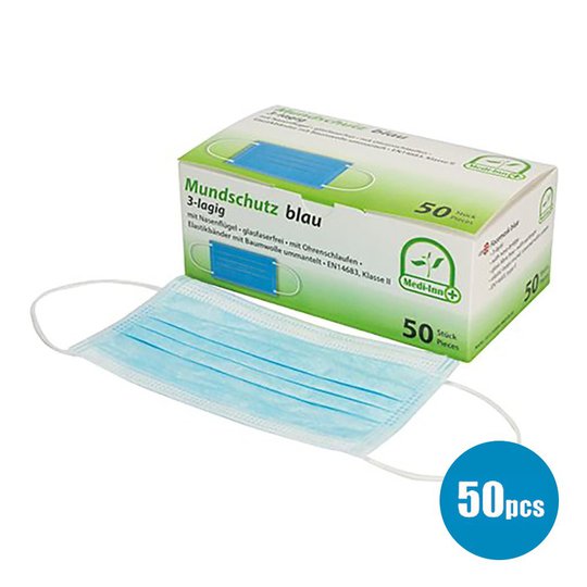 Medi-Inn Munskydd - 50-pack