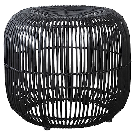 Modern Pall 52x46 cm Svart