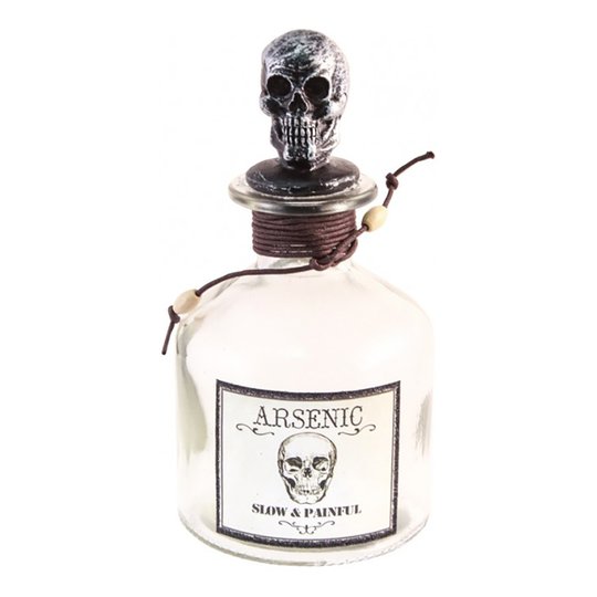 Glasflaska Arsenik - 16 cm