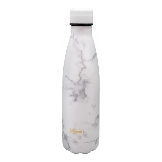 Termisk Flaska Marmor Vit - 500 ml