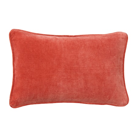 Velvet Kuddfodral 33x50 cm Terracotta