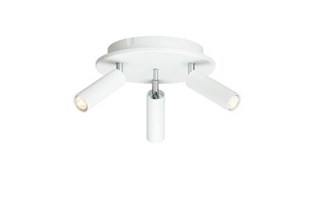 Cato Slim 3 spotlights 20 cm Vit