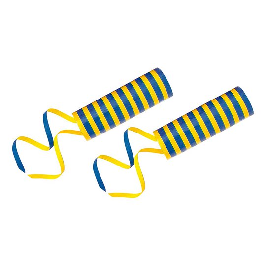 Serpentin Blå/Gul - 2-pack
