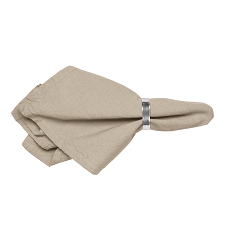 Servett Wille Bomull Beige