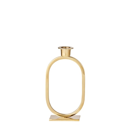 Metro Ljusstake 18 cm Guld