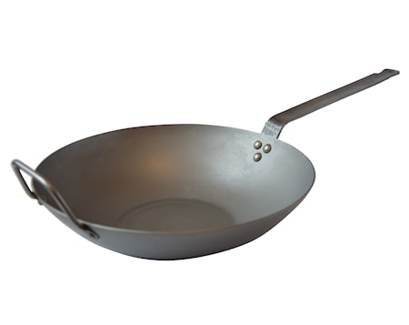 Wok Kolstål Ø30cm