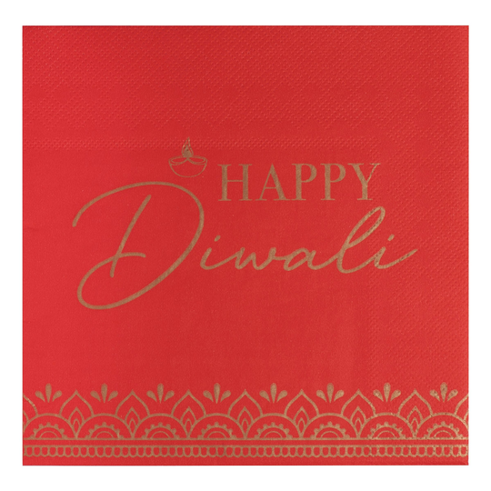 Servetter Happy Diwali - 16-pack