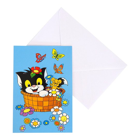 Gratulationskort Bamse - Motiv 6
